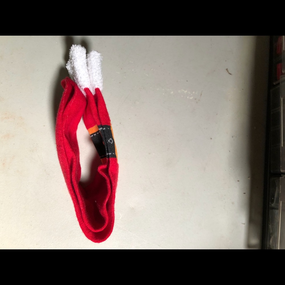NWT Holiday Santa Outfit socks- Fits Size 9-11 - Picture 3 of 3